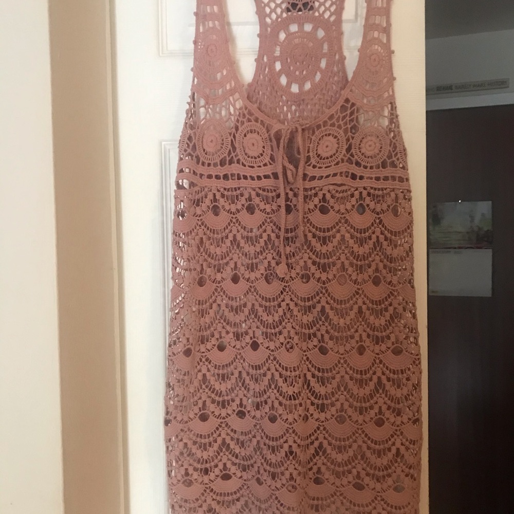 4/$25 wallpapHer crocheted tunic/vest/mini